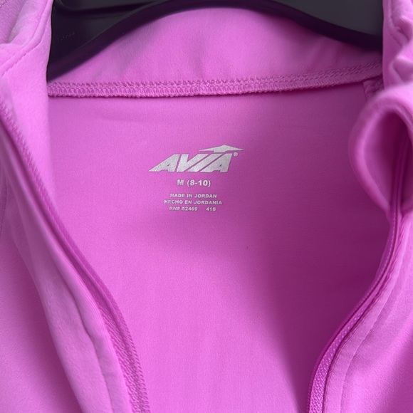 Avia Fleur Purple SoftSculpt Full Zip-Up Active Jacket Size M NWT - Picture 6 of 7